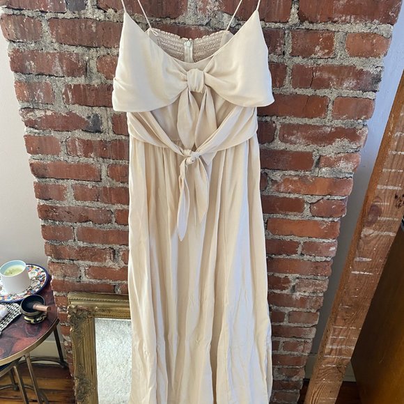 Reformation Carrara Silk Wedding Dress - Picture 4 of 12